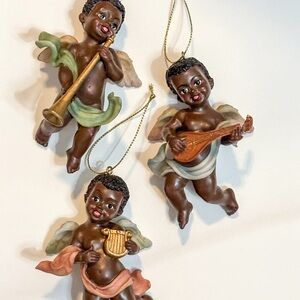 Vintage Angel Cherub Babies Set of 3 - RARE